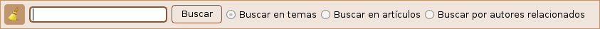 Barra de Búzqueda en ventana Principal.