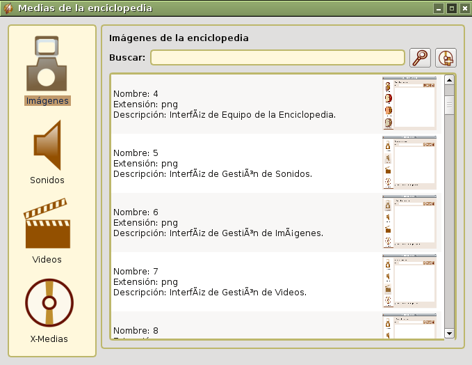 Medias de la Enciclopedia